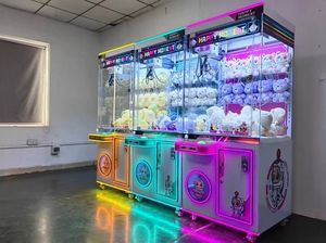 Happy Moment Doll Catcher Coin Operated Prize Redemption Arcade <b>Machine</b> Commercial <b>Amusement</b> Equipment Family Plastic Metal - Product Image 6