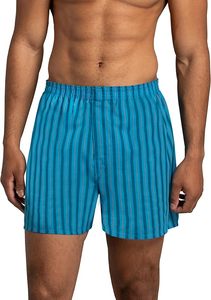 Calzoncillos bóxer de algodón de alta calidad para hombre, venta al por mayor OEM, con logo personalizado, transpirables, de tejido suelto, ajuste relajado, que absorben la humedad - Product Image 4