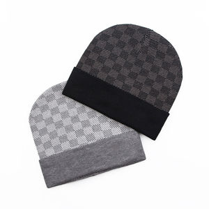 Hot Selling Acrylic Beanie Cap Custom Logo Design Soft Breathable Waterproof Fabric Unisex Adjustable <b>Winter</b> Beanie for Outdoor - Product Image 6
