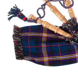 High Quality <b>Musical</b> <b>Instruments</b> Handmade Highland Bagpipes Natural Wood Finish Custom Branding Solid Color Traditional Folk Bag - Product Image 5