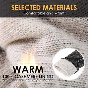 Gants de conduite en peau de daim, gants en cuir pour la conduite automobile, les sports et les activités de plein air - Product Image 2