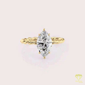 <b>Top</b> Quality Moissanite Engagement Ring for Wedding Proposal Bridal Fashion and Special Occasion Jewelry Available At Best Sale - Product Image 4