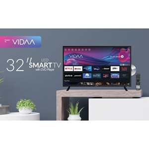 Smart TV HDTV da 32 Pollici con Lettore DVD, Compatibile con Sistemi ATSC e NTSC, ACDC, DLED DTV - Product Image 2