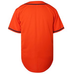 เสื้อซอฟต์บอลผ้าโพลีเอสเตอร์แบบซับลิเมชั่นสั่งทำพิเศษ ระบายอากาศได้ดี แห้งเร็ว ติดกระดุม เสื้อเบสบอลผ้าตาข่ายเปล่า Hysaf Apparels Co - Product Image 1