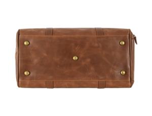 Sac de Voyage Weekender en Cuir Crazy Horse Vintage Personnalisé Style Duffle Fournisseur en Gros OEM/ODM Marque Privée Robuste et Authentique - Product Image 5