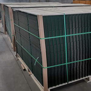 Clôture en maille en V enduite de PVC <span class=keywords><strong>rigide</strong></span> galvanisée par usine professionnelle clôture soudée de <span class=keywords><strong>grillage</strong></span> pour la clôture 3d de mur de limite - Product Image 3