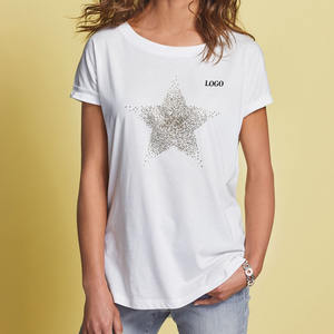 เสื้อยืดแฟชั่นผู้หญิงทรงปกติ สไตล์ลำลองทันสมัย เสื้อยืดผู้หญิงทรงปกติ สไตล์สตรีทเทรนดี้ เสื้อยืดผู้หญิงทรงปกติความยาวปกติ - Product Image 4