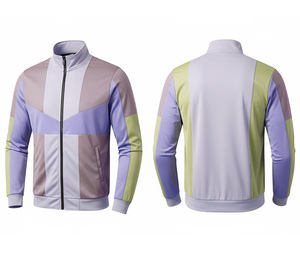 <b>Lightweight</b> Sublimation Full Zip <b>Jacket</b> <b>Running</b> and Fitness Wear Warm Breathable Quick Dry | Sizes Men Women Youth - Product Image 5