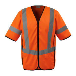 Good Quality Durable <b>Working</b> Safety Vest Unique Style <b>Construction</b> High Visibility Polyester Safety Vests - Product Image 1