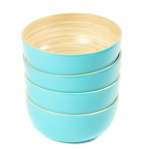 Durable Handmade Bamboo bowl Bulk Manufacturer Eco Friendly <b>Tableware</b> for Hotel Resort Restaurant Supply Customizable Vietnam - Product Image 1