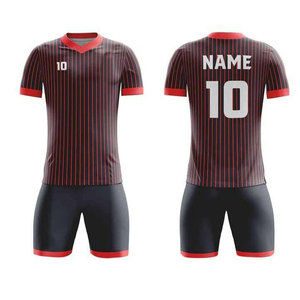 Conjunto de Uniforme de Fútbol Personalizado, Camiseta de Manga Corta y Pantalones Cortos, Equipación de Equipo Impresa para Adultos - Product Image 6