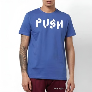 เสื้อยืดผู้ชายทรงโอเวอร์ไซส์ ผ้าฝ้าย 100% เนื้อหนา แต่งแพทช์ 260 กรัม พิมพ์ลาย DTG สไตล์สตรีทแฟชั่น ลุคเรโทร ซักแล้วไม่หด ทรงหลวม - Product Image 1