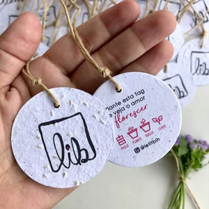 Rustic Style Deckle Edge Paper Tags for Gift Wrapping and Crafts Tags Natural Jute <b>String</b> Eco Friendly Wedding Events and Brand - Product Image 1