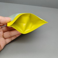 Pochette Doypack personnalisée thermoscellable avec fermeture éclair, laminée, pour l'emballage alimentaire, des produits pour animaux de compagnie et des cosmétiques
