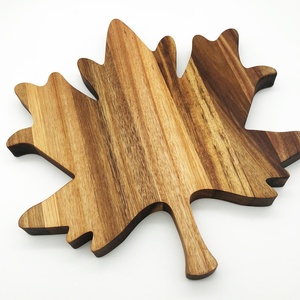 Planche à découper en bois d'acacia massif, plateau de service pour charcuterie, plateau de service pour fromage, fruits, pain, en-cas, dessert, décoration de la maison - Product Image 5