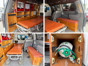 Ambulancia Usada Blanca Grand Starex H-1 de Techo Alto, Furgoneta Diésel Automática Resistente para Transporte Médico y Rescate de Emergencia - Product Image 6