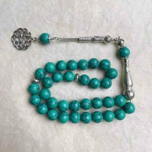 Tasbih islamique 99 perles en résine, Misbaha, chapelet de prière musulman fait main, Dhikr Rosary - Product Image 2