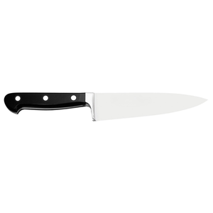 Couteaux de cuisine professionnels avec manche ergonomique noir et trois rivets argentés pour hacher les légumes, trancher la viande et la préparation quotidienne des aliments - Product Image 2