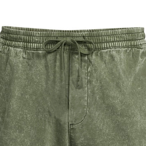 Shorts délavés à l'acide pour homme, tendance et de bonne qualité, avec logo personnalisé – Nouveauté promotionnelle - Product Image 5