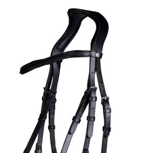 Brida de Cuero de Alta Calidad para Caballo, Arnés Ajustable, Cómodo para Entrenamiento, Equipo Ecuestre Duradero para Montar - Product Image 4