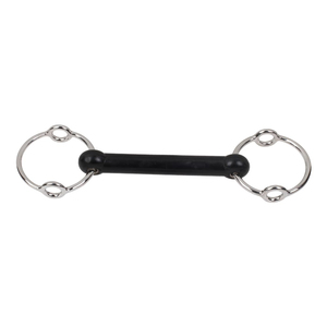 Bocado de Acero Inoxidable con Anillo Suelto para Caballo, Contacto Suave, Cómodo para Montar y Entrenar, Duradero, Reutilizable, Veterinario - Product Image 4