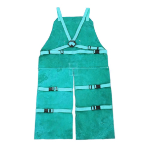 ผ้ากันเปื้อนช่างเชื่อมหนังวัวแท้คุณภาพสูง ทนทาน สำหรับงานอุตสาหกรรม คุณสมบัติป้องกันระดับพรีเมียม - Product Image 4