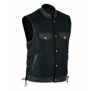 Chaleco Casual de Invierno para Hombre, Cómodo y Transpirable, Estilo Vaquero, de Cuero, a un Precio Razonable - Product Image 1