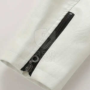 เสื้อแจ็คเก็ตหนังผู้ชายแฟชั่น เนื้อผ้านุ่มสบาย ทรงทันสมัย เหมาะสำหรับใส่ในฤดูหนาว แฟชั่นลำลอง - Product Image 6