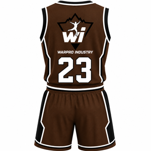 Tenue de basketball sur mesure pour adulte – Ensemble d'équipe sportive respirant sans manches – Maillot de performance - Product Image 2