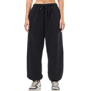 Pantalon de jogging ample sur mesure pour femme, grande taille, décontracté, respirant, style streetwear, en molleton - Product Image 3