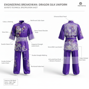 Uniforme de Artes Marciales Clásico de Nuevo Diseño, Liso, sin Estampado, Fabricante de Ropa de Artes Marciales, Diseño de Logotipo Personalizado de Alta Calidad, Uniforme de Kung Fu Karate Gi - Product Image 2