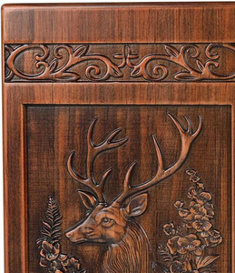 Urnes funéraires en bois pour adultes, urnes de crémation artisanales en bois poli, urnes funéraires à bas prix - Product Image 6