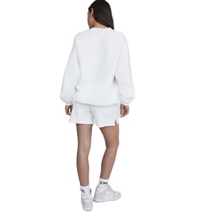 Sweat-shirts en molleton à carreaux avec logo frontal pour femmes, style streetwear hivernal, prix d'usine, vente en gros, personnalisables, très demandés - Product Image 3
