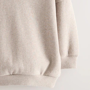 เสื้อฮู้ดโอเวอร์ไซส์แบบเรียบสำหรับเด็กผู้ชาย ผ้าฟลีซระบายอากาศได้ดี คุณภาพสูง ราคาถูก บริการ OEM ออกแบบตามสั่ง สำหรับการสั่งซื้อจำนวนมาก - Product Image 4