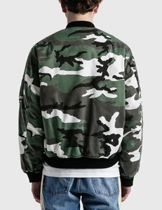 Chaqueta Bomber de Camuflaje Personalizada para Hombre, Cierre de Cremallera, Cuello Camisero, Chaqueta Reversible, Chaqueta de Invierno con Estampado Personalizado - Product Image 6