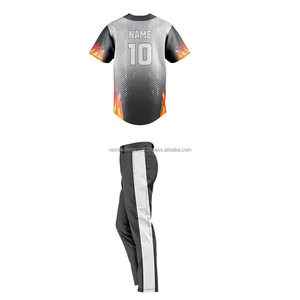 Personalizado Sublimado Nombre del equipo Logo Ropa de béisbol Uniforme Mujeres Hombres Camisetas de béisbol Diseño - Product Image 2