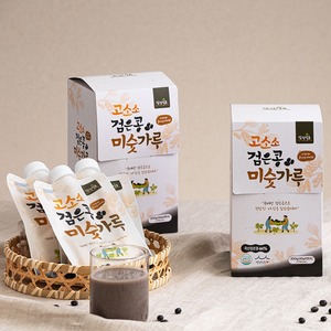 [Samjin Food] Poudre de céréales mélangées aux haricots noirs, poudre de soja coréenne séchée avec des ingrédients à base de lait de blé et d'arachides - Product Image 2
