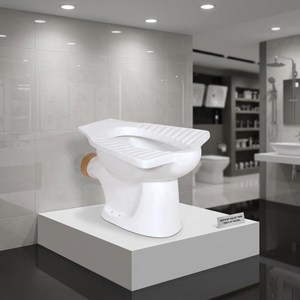 Anglo Indian Floor Mounted <b>Ceramic</b> European Water Closet Luxury EWC Toilet <b>Pan</b> For Bathroom Sanitary Ware - Product Image 2