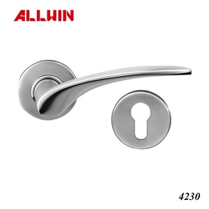 Manija de Puerta de Diseño Moderno Europeo de Lujo Profesional con Cerradura para Hoteles - Product Image 3