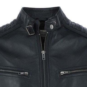 Chaquetas de Motocicleta de Cuero INTRAX WORLD para Hombre, Promoción, Chaqueta de Invierno Negra Transpirable de Alta Calidad para Hombre - Product Image 4