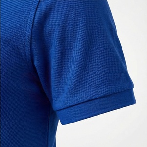Polo à manches courtes pour homme, bleu royal, 100% coton, tissu Oxford, décontracté, respirant, coupe classique, design uni - Product Image 6