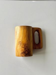 แก้วไม้สักทำมือ |   ภาชนะทรงกระบอกสไตล์เรียบง่าย ตกแต่งแบบธรรมชาติ - Product Image 2