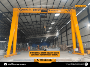 เครนแบบโครงเหล็กยุโรป INOVIC CRM 1–20 ตัน สำหรับงานหนัก |   รถเครนอุตสาหกรรมสีเหลืองขนาดใหญ่ - Product Image 1