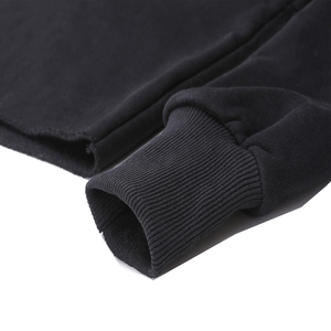 Custom Women Cropped Hoodie Fleece Pullover Long <b>Sleeve</b> Casual Streetwear Fitness Private Label OEM ODM Clothing Manufacturer - Product Image 4
