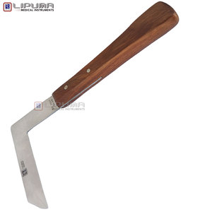 Cuchillo para Pezuñas LIPUMA EDGELINE Tipo L, Mango de Madera, para Cuidado Equino, Cuchillo de Recorte para Caballos y Vacas, Herramienta de Herrador - Product Image 6
