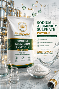 Sulfato de Aluminio (Sulfato de Sodio) de Grado Alimenticio e Industrial, 99% de Pureza, para Tratamiento de Agua, Anshuvaan Industries - Product Image 5