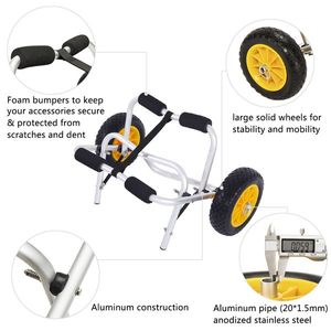 Bouchon en alliage d'aluminium argenté de 1,5 mm pour remorques de canoës et de bateaux - Product Image 2