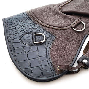 Gants de fauconnerie en cuir de vachette double couche pour entraîneurs, design doux et respirant, vente en gros - Product Image 6