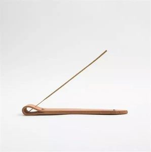 Traditional Wooden <b>Incense</b> Burner <b>Holder</b> For Temple Prayer Room Decoration Natural Wood <b>Stick</b> <b>Incense</b> Stand Ash Catcher - Product Image 2