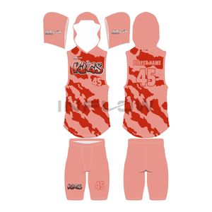Paquete de Uniformes de Fútbol Americano 7v7 Personalizados, Conjunto de Camisetas de Compresión Sublimadas para Entrenamiento de Quarterback 7 contra 7 - Product Image 6